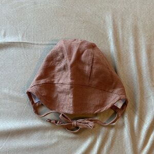 Briar Brown Kids Bonnet